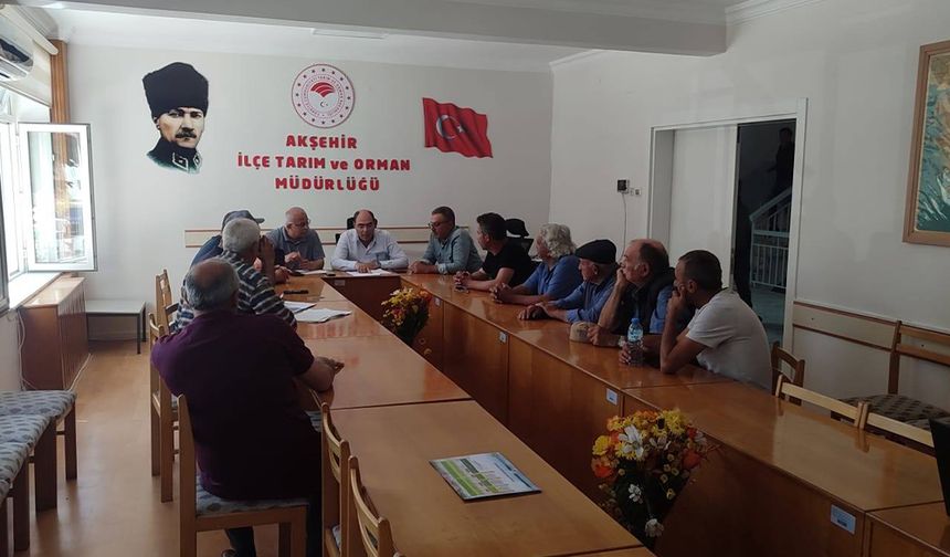 Akşehir Kiraz Üreticileri Birliği Genel Kurulu Yapıldı