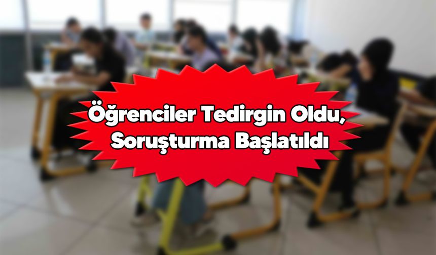 Akşehir’de LGS Sınavında Zil Krizi