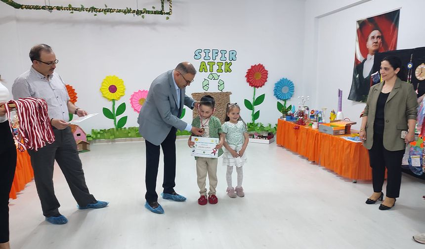 Nene Hatun Anaokulu’nda “Sıfır Atık Sergisi” Açıldı