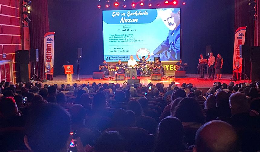 Eğitim-İş Akşehir Temsilciliği’nden Nazım Hikmet’e Anlamlı Anma