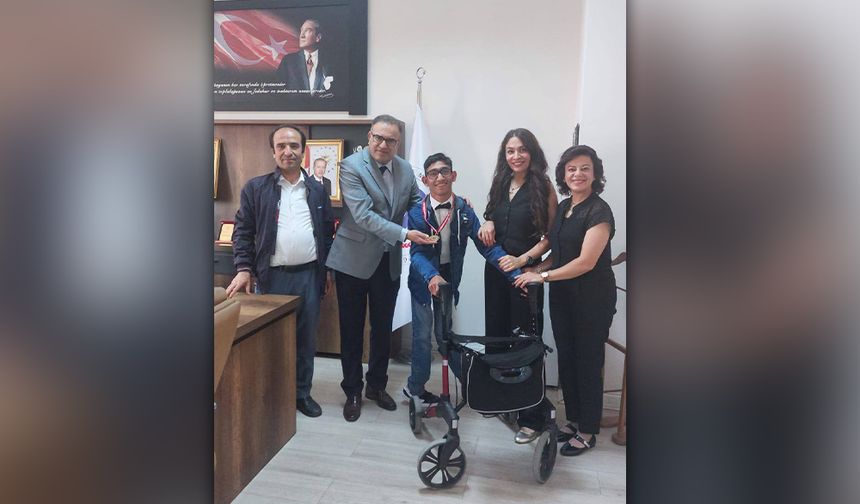 Özel Eğitim Öğrencisi İsa Özcan’dan Takdir Edilesi Başarı