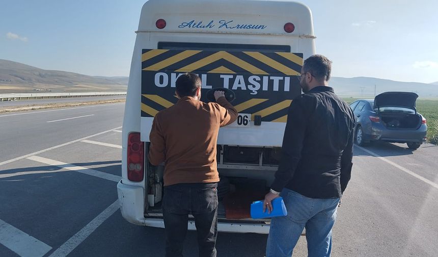 Servis Araçları Denetlendi