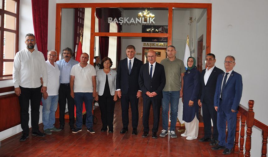 İzmir Büyükşehir Belediye Başkanı Cemil Tugay'dan Başkan Köksal’a Ziyaret