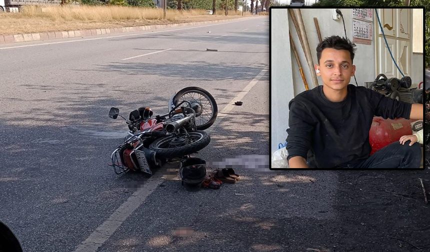 Akşehirli Genç Motosiklet Kazasında Hayatını Kaybetti