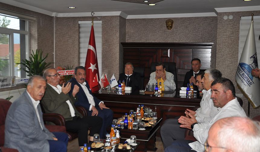 TOBB Başkanı Hisarcıklıoğlu’ndan Akşehir’e Taziye Ziyareti