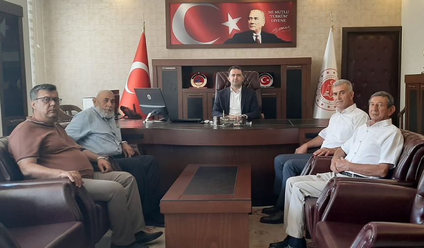 AKŞAD Yönetiminden Başsavcı Mustafa Abur’a Ziyaret