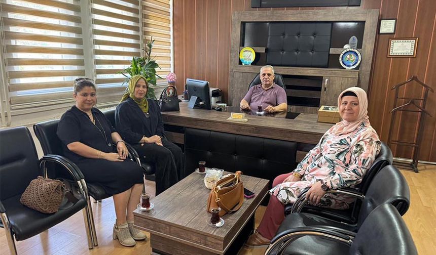 Kadın Kooperatifinden Halk Eğitim Merkezi’ne Ziyaret