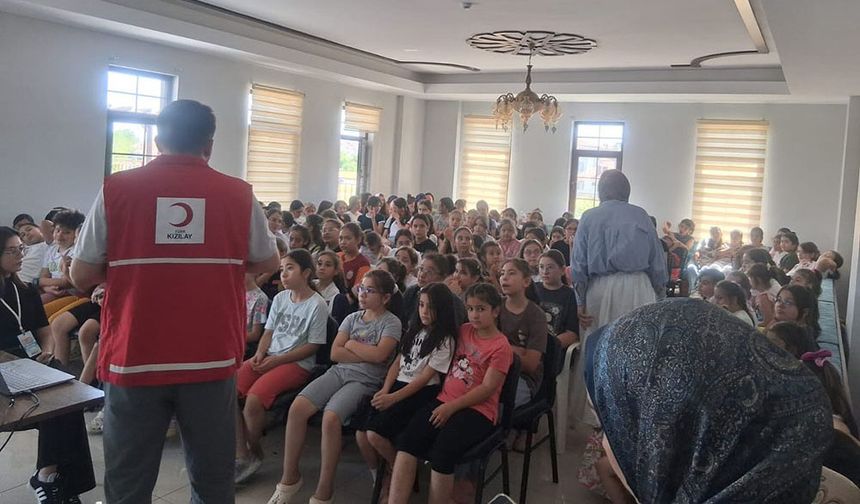 Kızılay’dan Öğrencilere Afet ve İklim Değişikliği Eğitimi