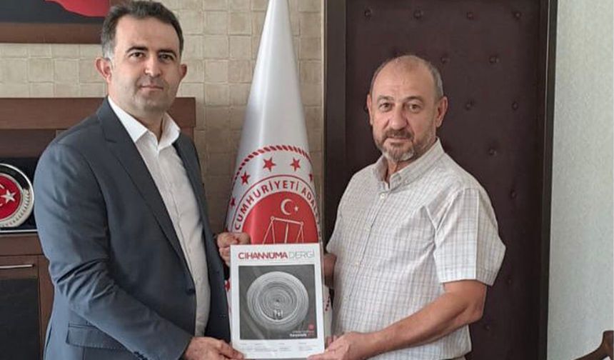Cihannüma’dan Başsavcı Abur’a Hayırlı Olsun Ziyareti