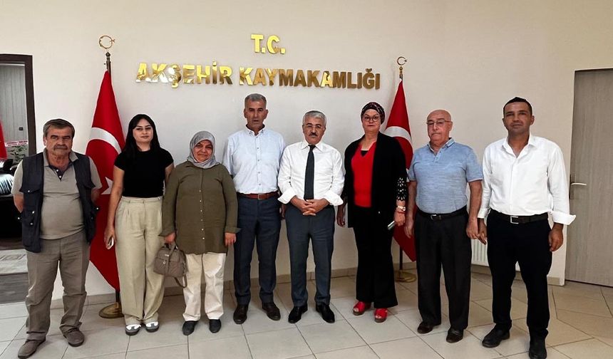 Şehit Aileleri ve Gazilerden Kaymakam Yiğit’e Ziyaret