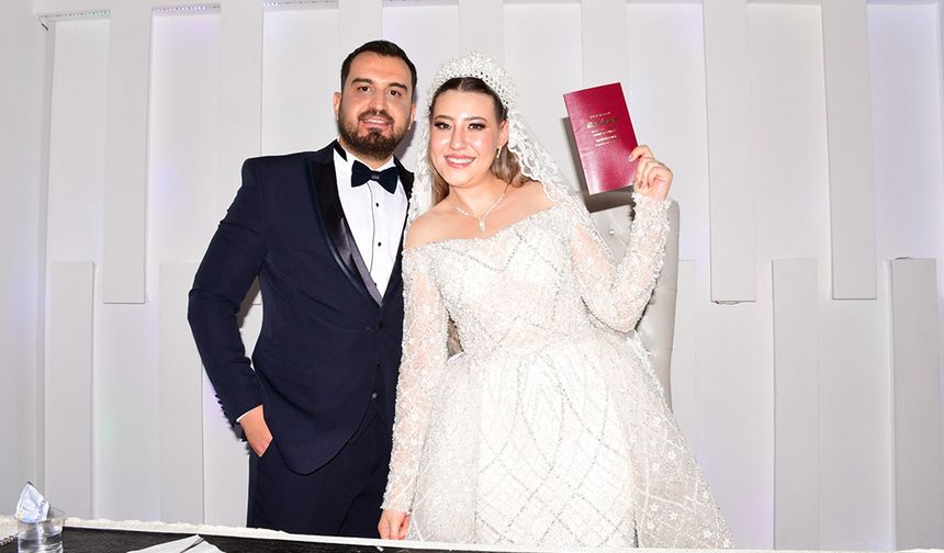 Melike Kaya ve Orhan Altuntaş Dünyaevine Girdi