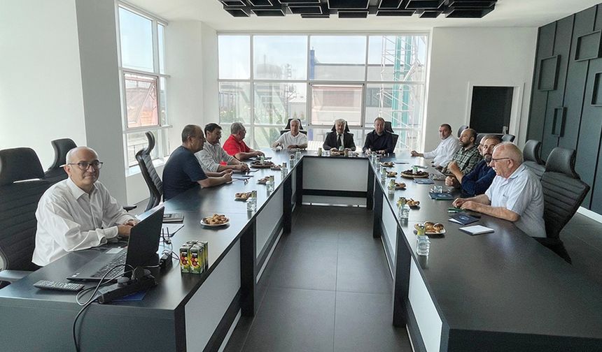 OSB Müteşebbis Heyeti Kaymakam Yiğit Başkanlığında Toplandı