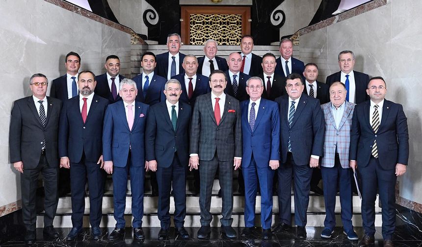 Başkan Kalkan Ankara’daki Konsey Toplantısına Katıldı