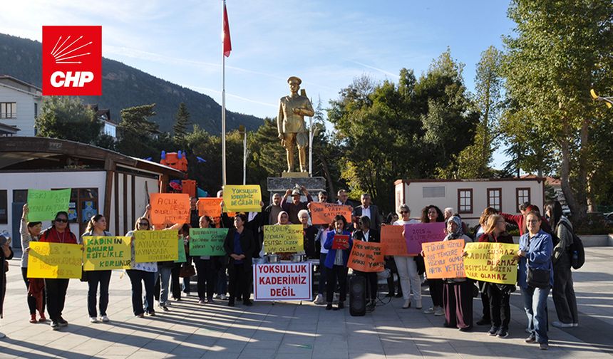CHP’den Boş Tencere Eylemi