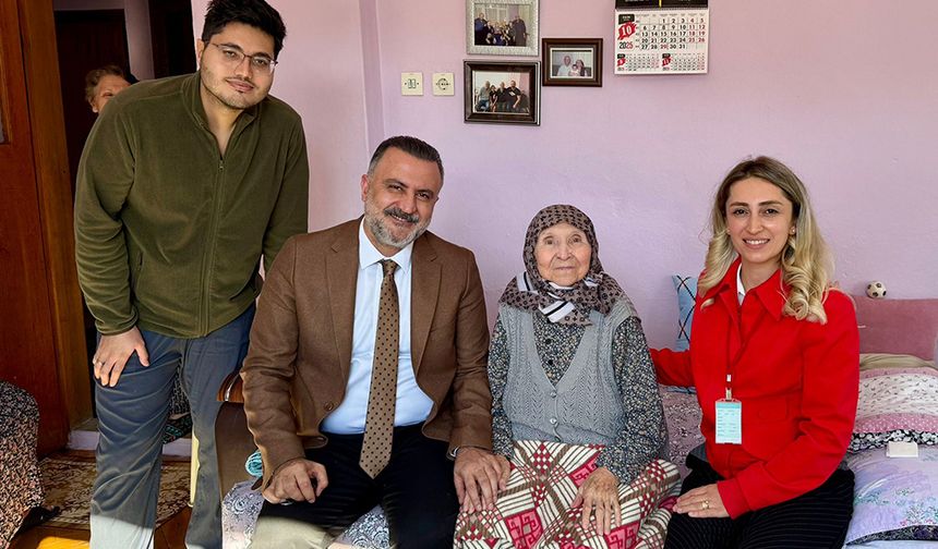 Başhekim Dr. Bülent Erdem’den Hastalara Evde Sağlık Ziyareti