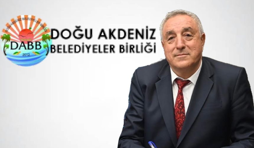 Doğu Akdeniz Belediyeler Birliği Başkanvekilliğine Nurettin Akbuğa Seçildi