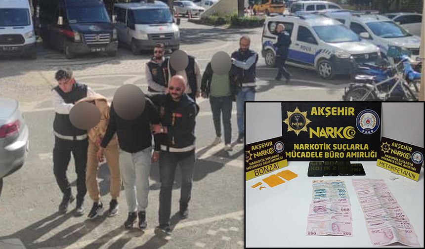 Akşehir’de Uyuşturucu Operasyonu: 12 Gözaltı