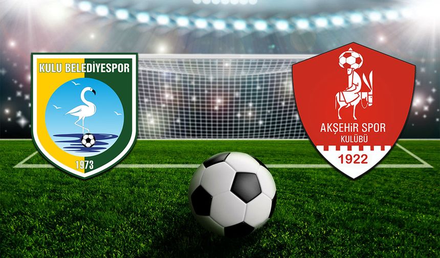 1922 Akşehirspor Kulu Deplasmanında