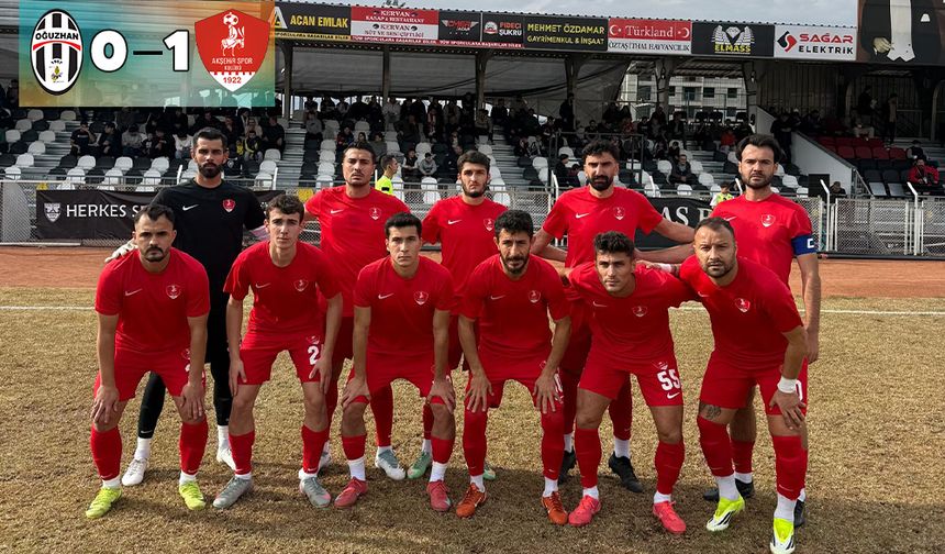 Bucak Belediye Oğuzhanspor: 0 1922 Akşehirspor: 1