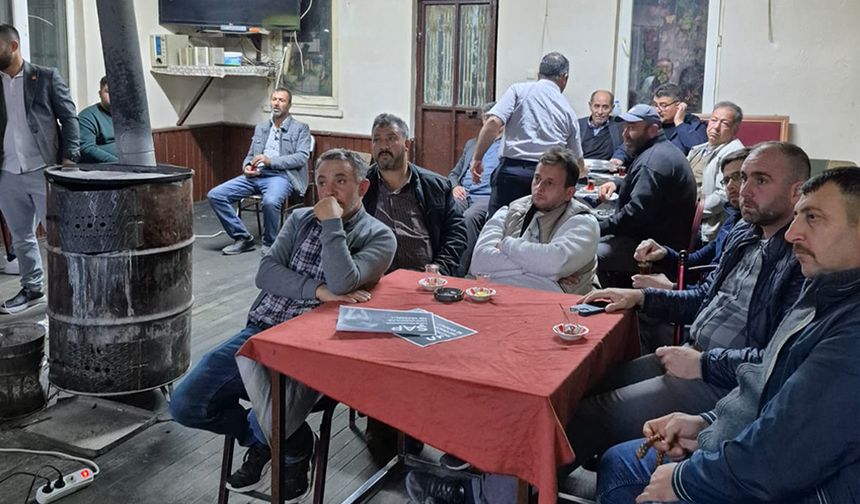 CHP Gençlik Kollarından Kırsalda “Şap Hastalığı” Semineri