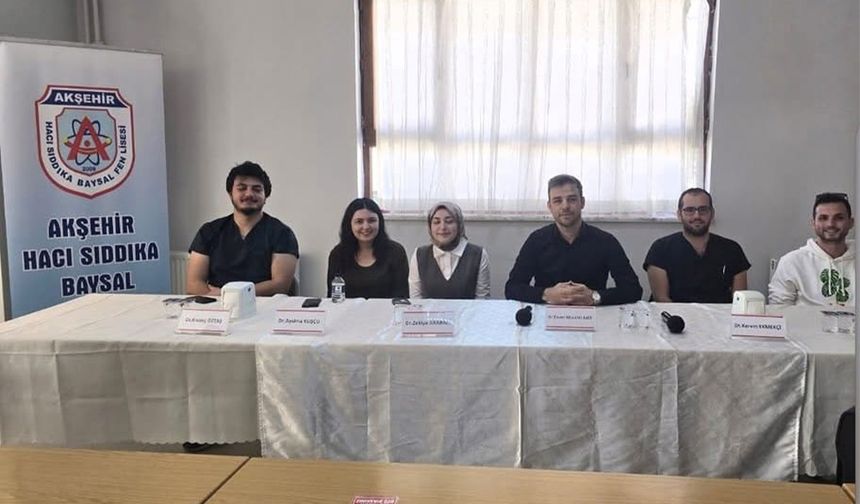 Başhekim Fen Lisesi’nin Konuğu Oldu