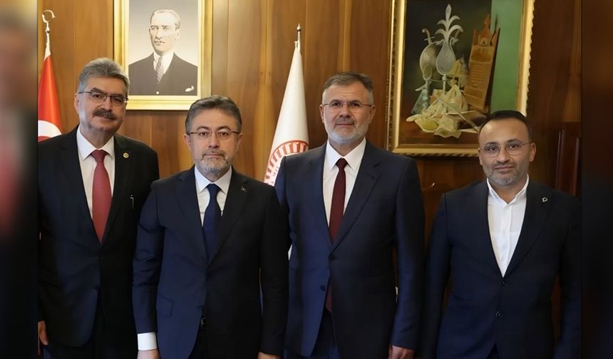 Başkan Sağlam’dan Bakan Yumaklı’ya Ziyaret