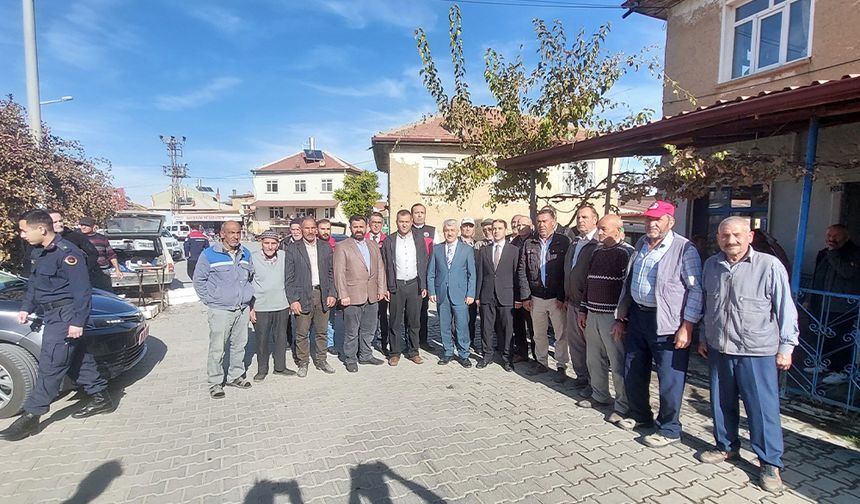 Akşehir Kaymakamı Yiğit, Ortaköy’de Üreticilerle Bir Araya Geldi