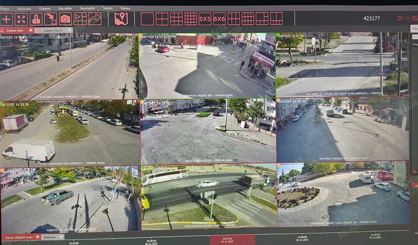 Trafik Denetimleri KGYS Kameralarıyla Takip Edilmeye Başlandı