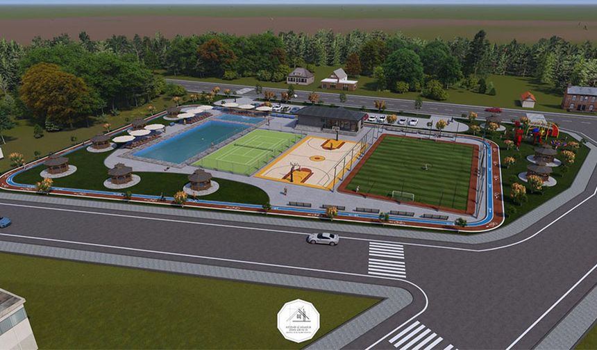 Tuzlukçu’ya Modern Spor Kompleksi Geliyor