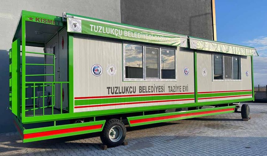 Tuzlukçu Belediyesi Taziye Evi Projesi Hizmete Girmeye Hazırlanıyor