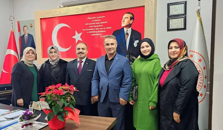 Ak Parti Teşkilatından İşcan'a Ziyaret