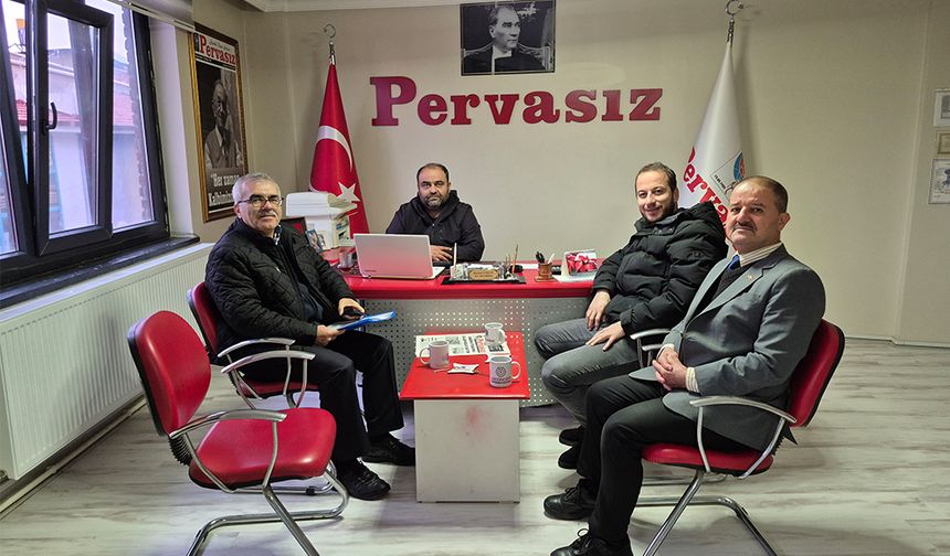 İlçe İnsan Hakları Kurulu’ndan Gazetemize Ziyaret