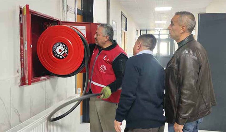 Okul ve Kurumlarda İş Ekipmanları Periyodik Kontrolleri Yapıldı