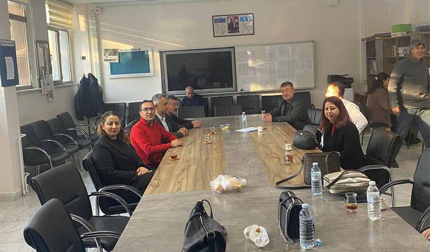 Eğitim-İş’ten Akşehir Lisesi’ne Ziyaret