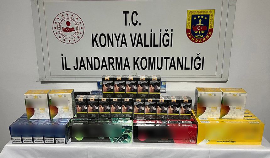 Akşehir’de İki Ayrı Yere Kaçak Sigara Baskını