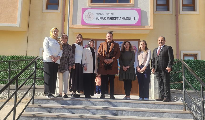 Yunak Anaokulu’nda Öğretmenler Odası Buluşması