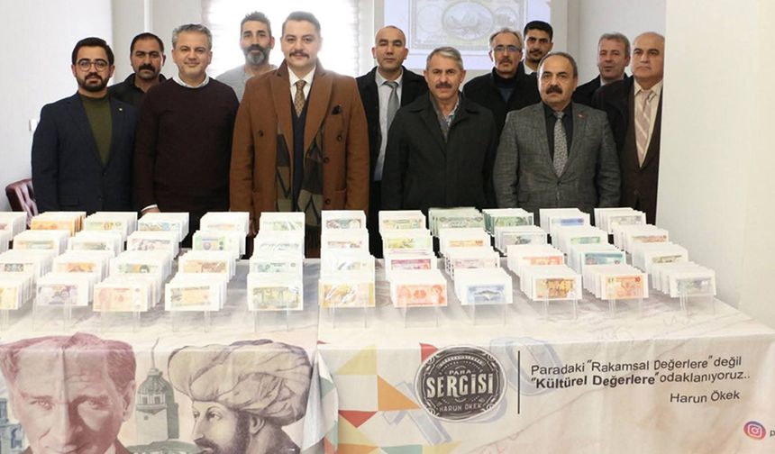 Yunak’ta Öğrencilere Yönelik İlk Numismatik Sergisi Açıldı