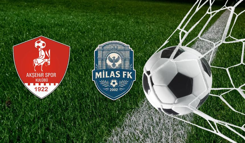 1922 Akşehirspor İlk Yarıyı Kendi Sahasında Kapatıyor