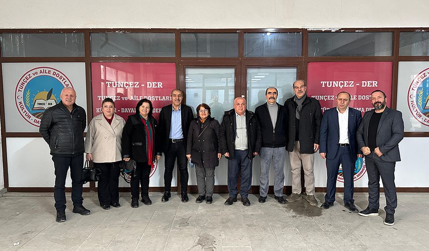 CHP’den Tunçez Kültür Dayanışma Derneği’ne Ziyaret