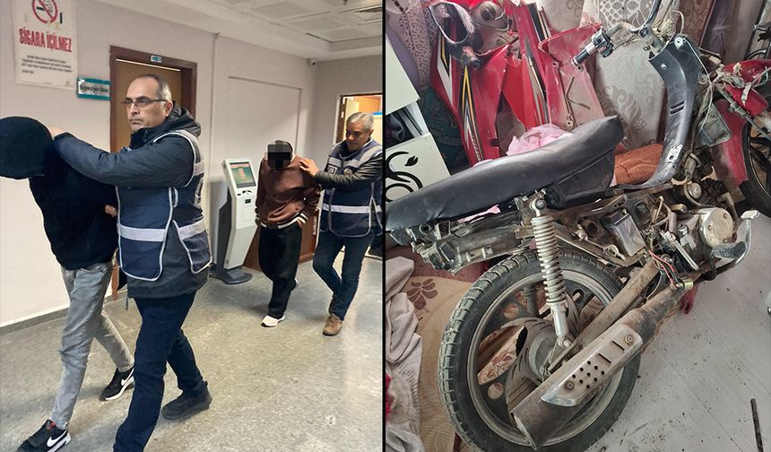Emniyetten Maskeli Motosiklet Hırsızlarına Operasyon