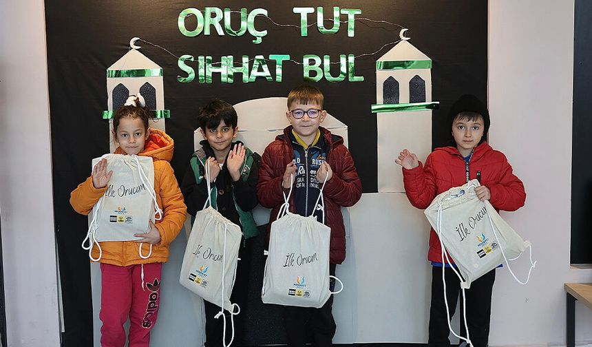 Konya Büyükşehir’den İlk Oruç Tutan Çocuklara Ramazan Hediyesi