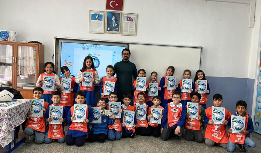 Yunak’ta TEMA Vakfı Su Kardeşliği Eğitim Projesi Tamamlandı