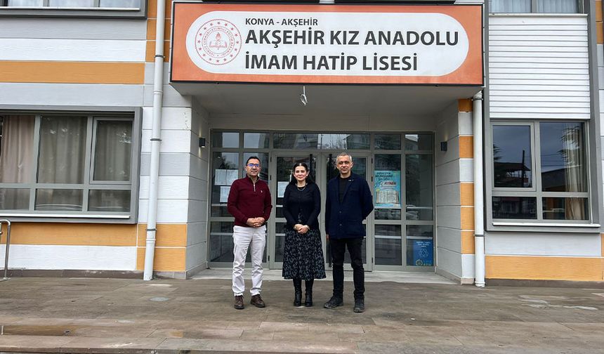 Eğitim-İş’ten Akşehir Kız Anadolu İmam Hatip Lisesi’ne Ziyaret