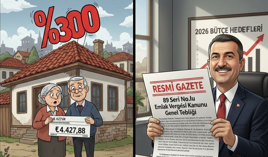 Kesenin Ağzı Değil, Emlak Vergisi Açıldı!
