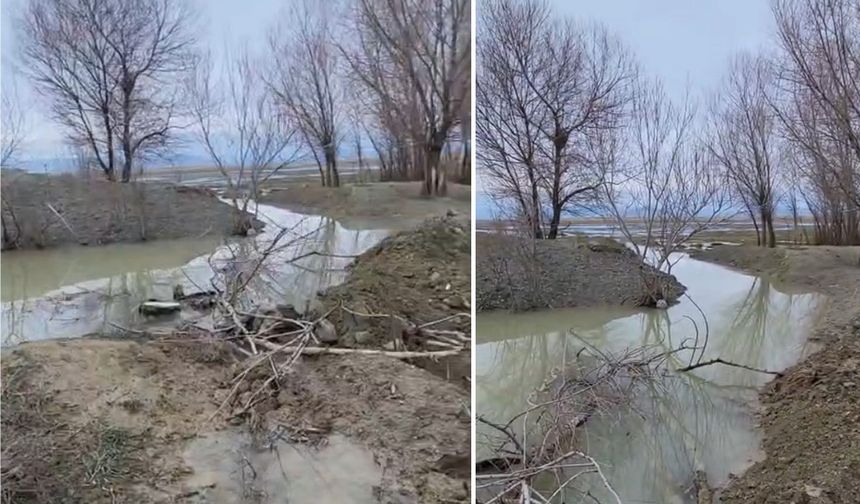 Akşehir Gölü’ne Giden Hayat Damarı Kapatıldı!