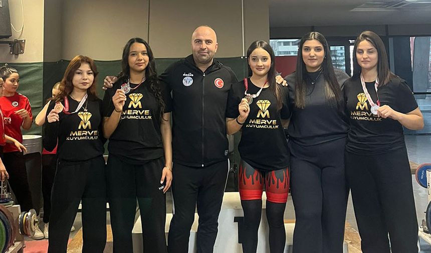 Akşehirli Haltercilerden İl Birinciliği Başarısı