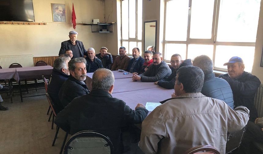 Gözpınarı Mahallesi’nde Üreticilere Tarımsal Bilgilendirme Toplantısı