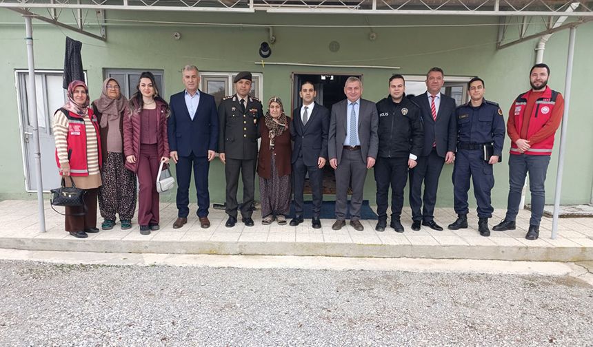 Tuzlukçu’da Şehit ve Gazi Ailelerine Anlamlı Ziyaret