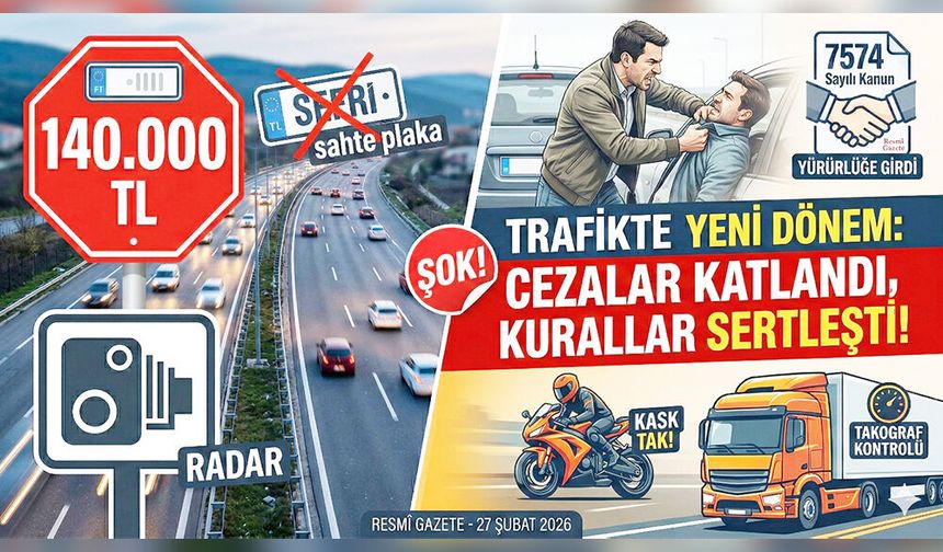 Trafik Cezaları Katlandı, Kurallar Sertleşti!