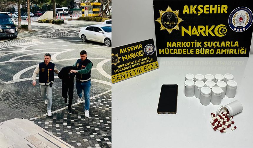 Akşehir Emniyeti’nden Uyuşturucuya Geçit Yok